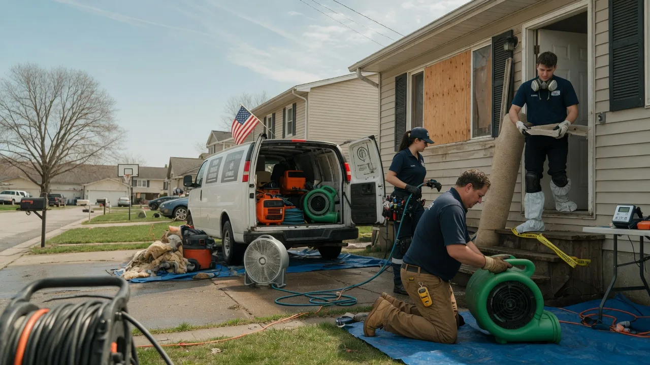 Water Damage Restoration in Pawnee, OK near me